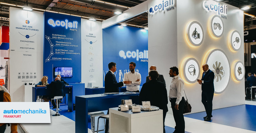 Cojali consolidates its presence at Automechanika Frankfurt by receiving a great number of visitors and clients at its exhibition spaces